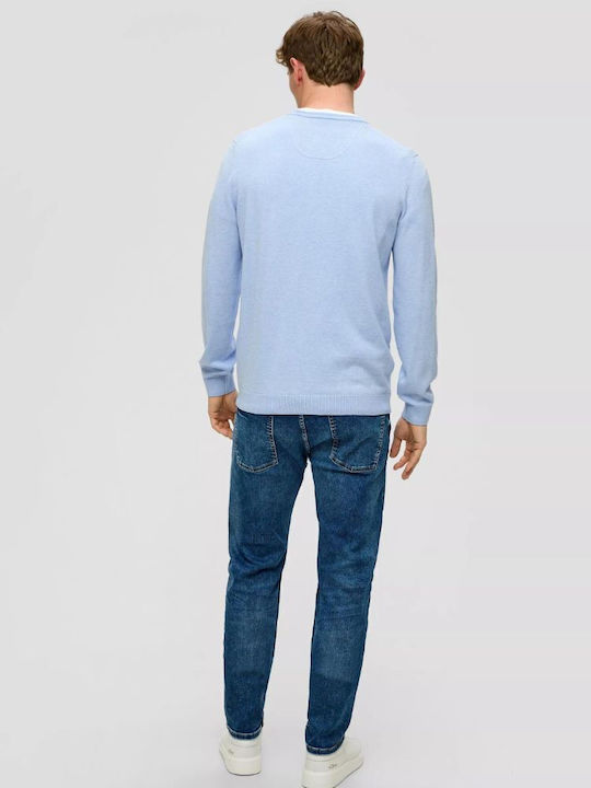 s.Oliver Langarm-Pullover Light Blue