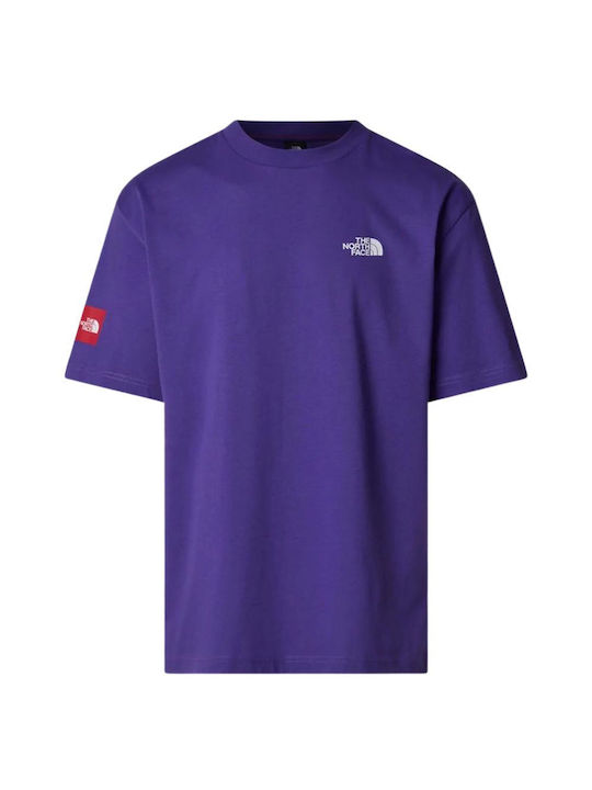 The North Face Men's Short Sleeve T-shirt Purple