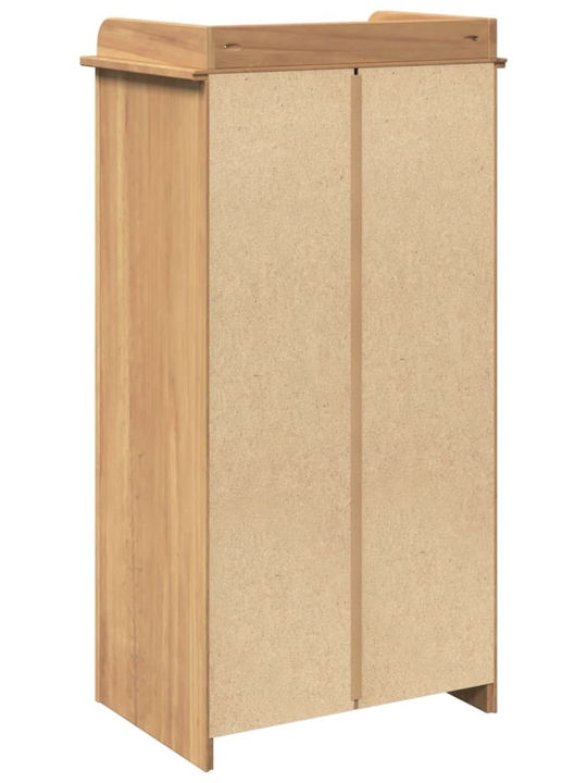 vidaXL Επιδαπέδια Κάβα Ποτών Ξύλινη Καφέ 57x40x111.5εκ.