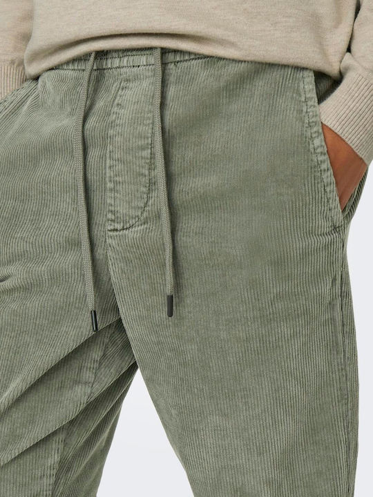 Only & Sons Men's Trousers Haki