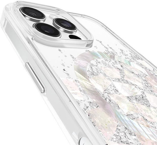 Case-mate Karat Magsafe iPhone 16 Pro Max Hülle Verziert mit Perlmutt Ein Hauch von Perle