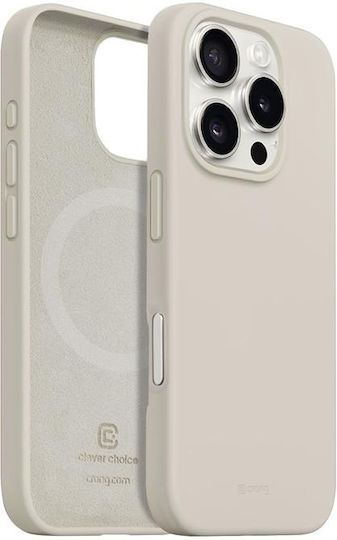 Crong Color Cover Magnetic Iphone 16 Pro Magsafe Case Stone Beige