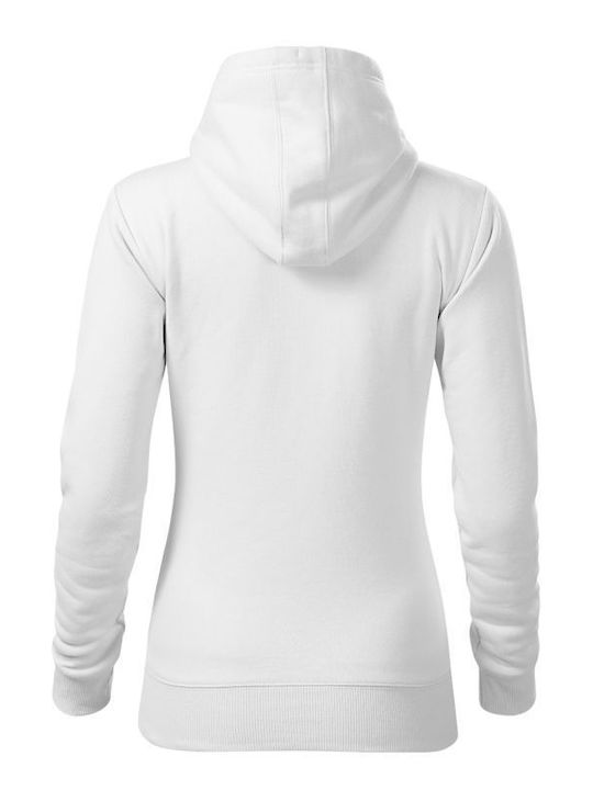 Malfini Cape Women's Hooded Sweatshirt White