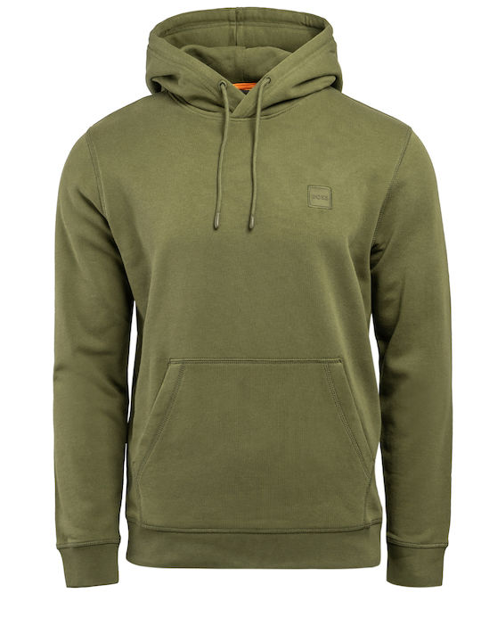 Wetalk Sweatshirt with Hood Khaki