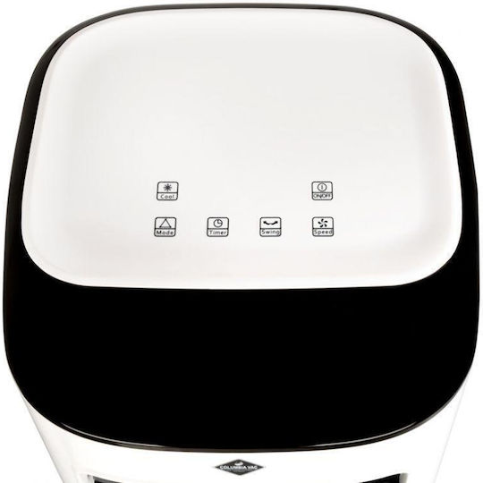 Columbiavac Air Cooler 65W με Τηλεχειριστήριο Λευκό