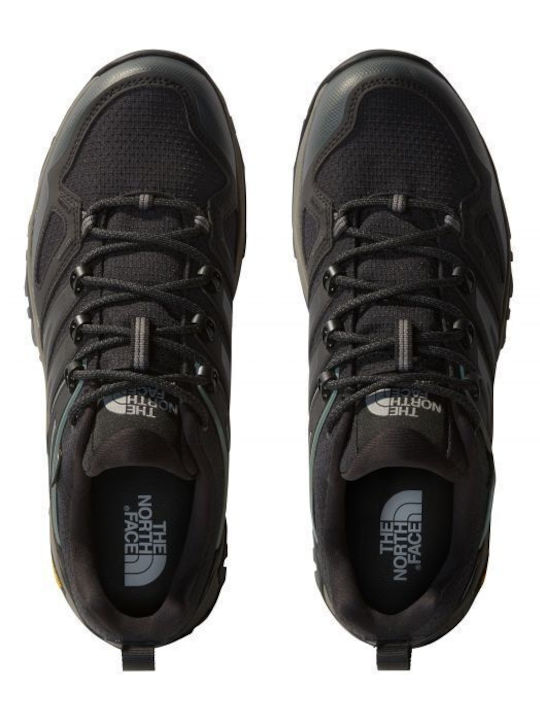 The North Face Hedgehog Ανδρικά Ορειβατικά Παπούτσια Αδιάβροχα με Μεμβράνη Gore-Tex Μαύρα