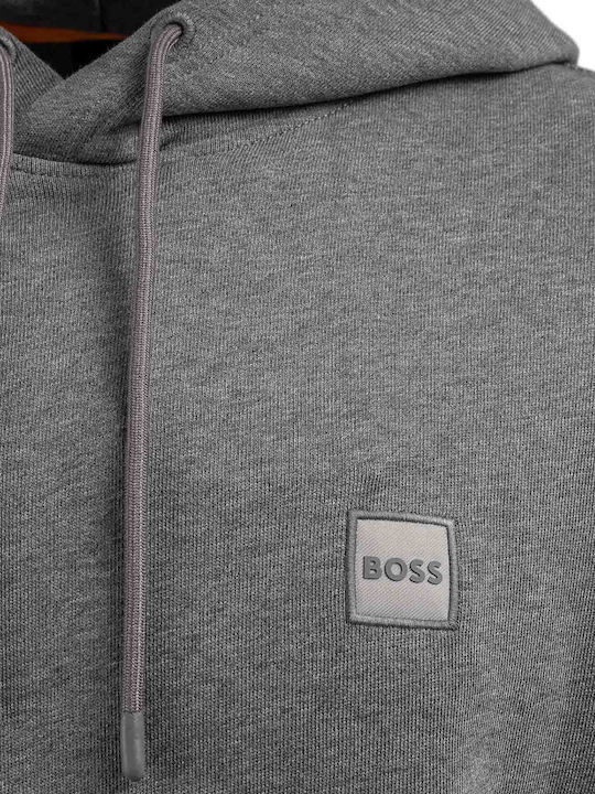 Hugo Boss Sweatshirt with Hood Gray