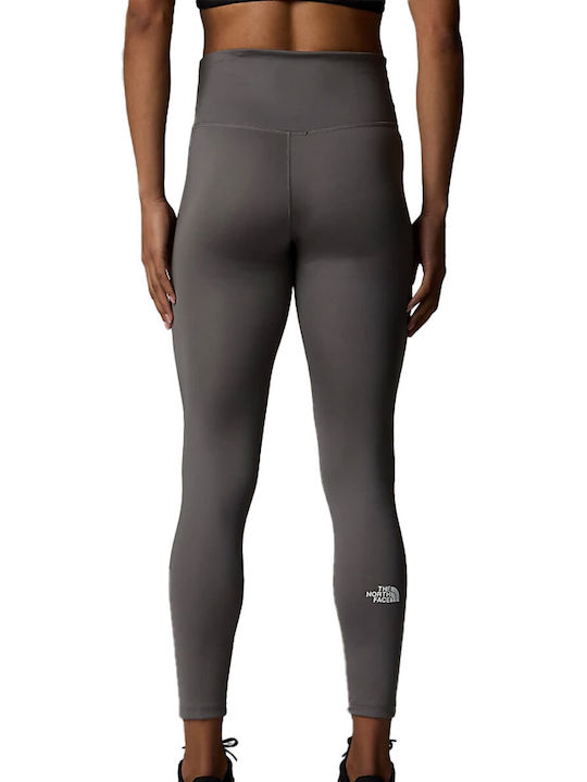 The North Face Flex Training Γυναικείο Cropped Κολάν Ψηλόμεσο Dark Gray