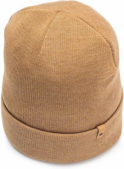 Beanie Unisex Beanie Gestrickt in Braun Farbe