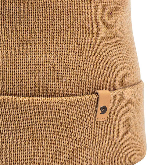 Beanie Unisex Beanie Gestrickt in Braun Farbe