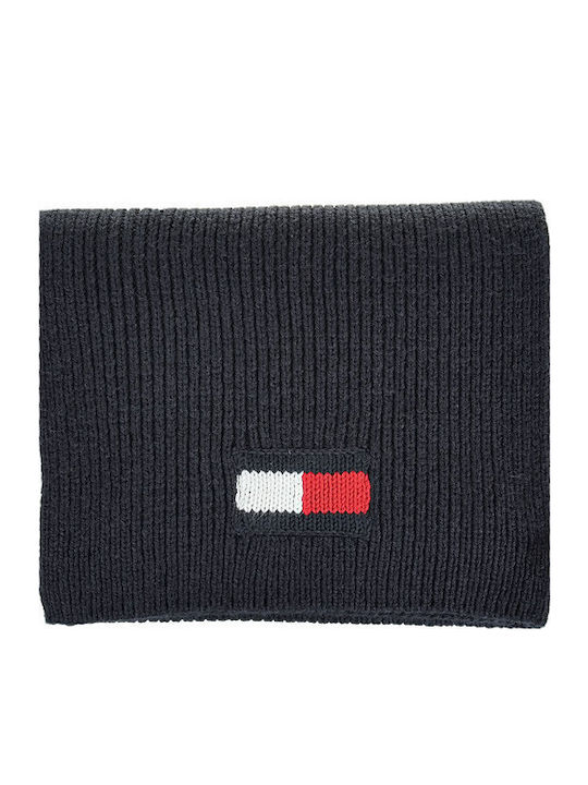 Set with Beanie Knitted in Black color