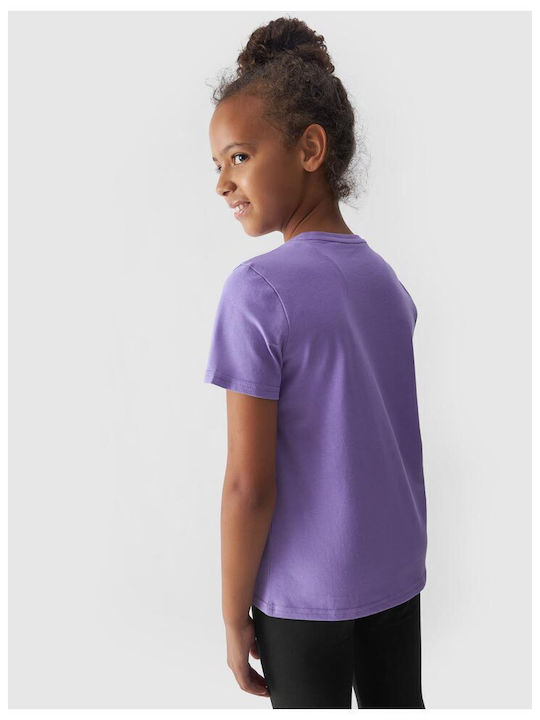 4F Tricou pentru copii Violet