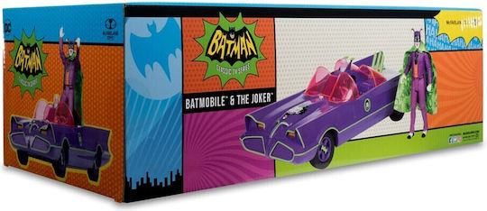 Dc Retro Action-Figur Fahrzeug Batman 66 Batmobil Joker Gold Label