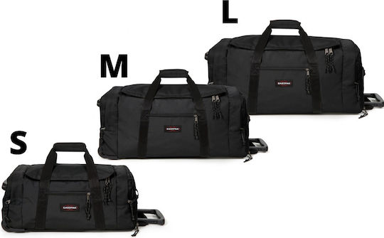 Eastpak Σακ Βουαγιάζ 104lt Μαύρο με Ρόδες Υφασμάτινο Μ86.5xΠ36.5xΥ38εκ.