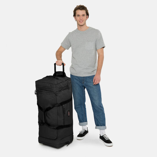 Eastpak Σακ Βουαγιάζ 104lt Μαύρο με Ρόδες Υφασμάτινο Μ86.5xΠ36.5xΥ38εκ.