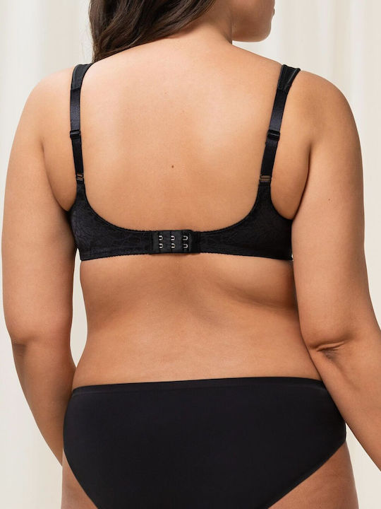 Comfort Black Minimizer Сутиен с Банели
