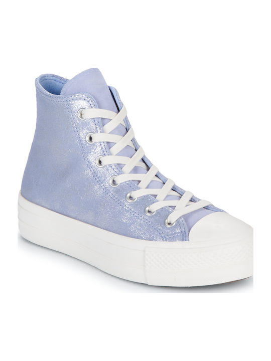 Converse Lift Platform Botine Pentru Femei Albastre