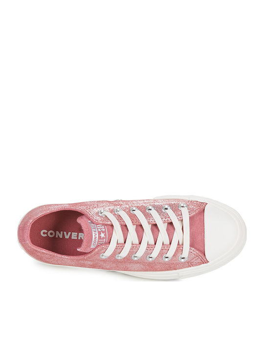 Lift Damen Flatforms Sneakers Rosa