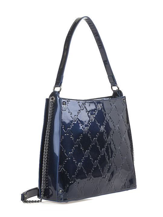 Verde Women's Bag Shoulder Blue