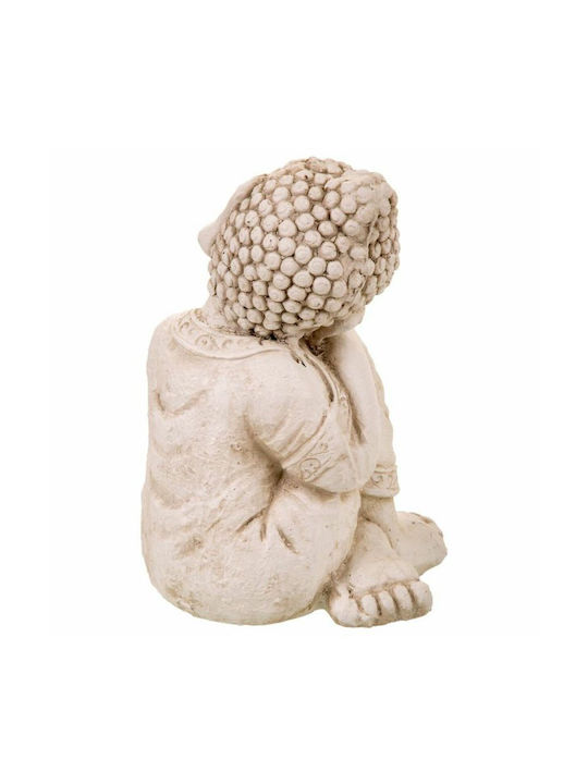 Decorative Figure Alexandra House Living Grey Polyresin Buddha 25 X 34 X 25 Cm