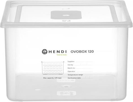 Recipient pentru ouă 8 tăvi 120 ouă Ovobox 18 L 355 X 325 X 200 mm