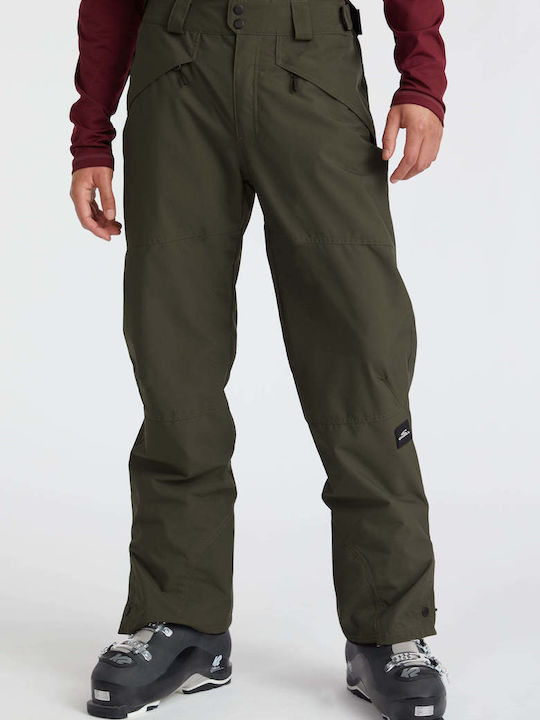 O'neill Hammer N0300016028 Men's Trousers for Ski & Snowboard Green