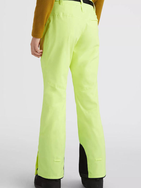 O'Neill 1550025-12015 Women's Trousers for Ski & Snowboard Yellow