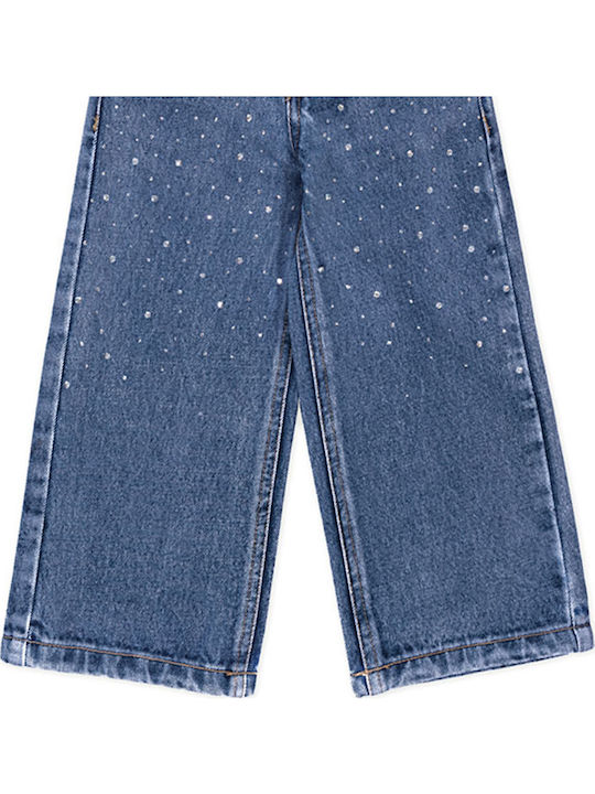 Pantalon Larg din Blugi pentru Copii Jeans