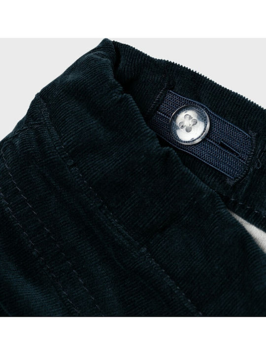 Kids' Corduroy Pants Dark Blue