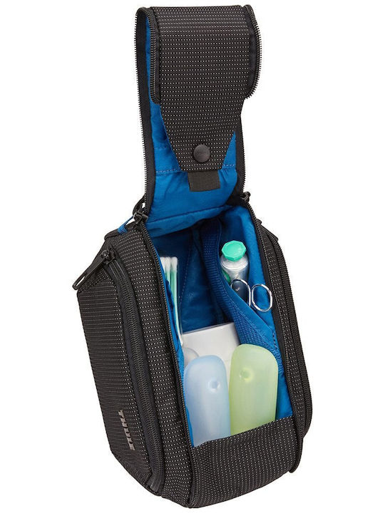 Toiletry Bag in Black color 15cm