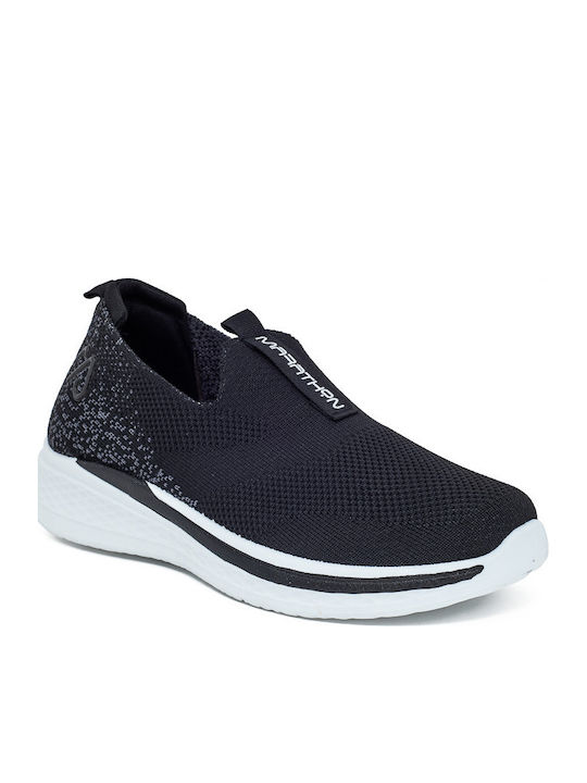 Damen Slip-Ons Schwarz