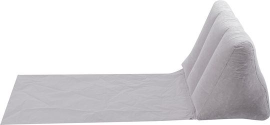 Beach Mat Beach Lounger Inflatable Gray Backrest