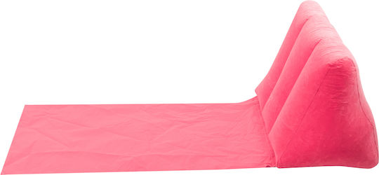 Beach Mat Beach Chair Inflatable Backrest Pink