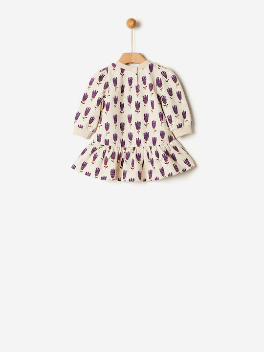 Yell Oh! Sweatshirt Kids Dress ecru