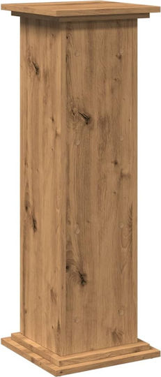 vidaXL Plant Stand Wooden Brown 31cmx30cmx90cmcm.