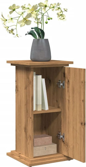 vidaXL Pflanzenständer Holz Braun 31cmx30cmx60cmcm.