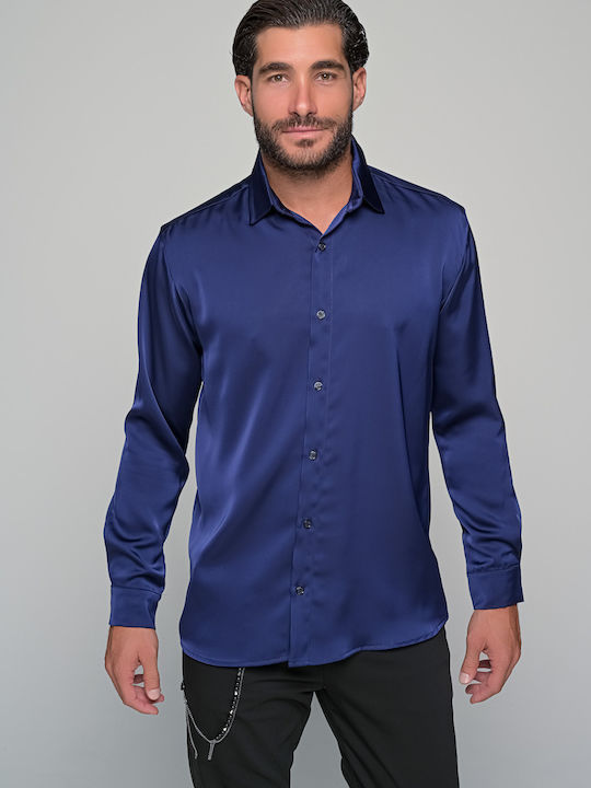 Ben Tailor Long-sleeved Shirt Blue