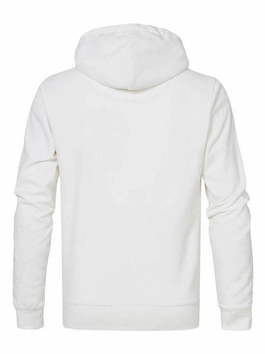 Petrol Industries Men's Sweatshirt with Hood white