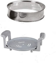 Mistral Plus Glass Bin 33x33cm