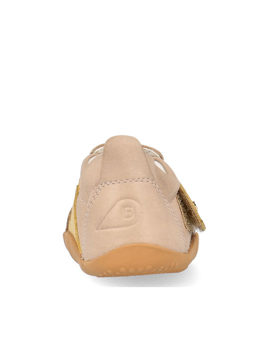 Bobux Kids Sneakers with Scratch Beige