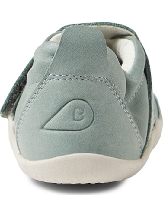 Kids Sneakers with Hoop & Loop Closure Green
