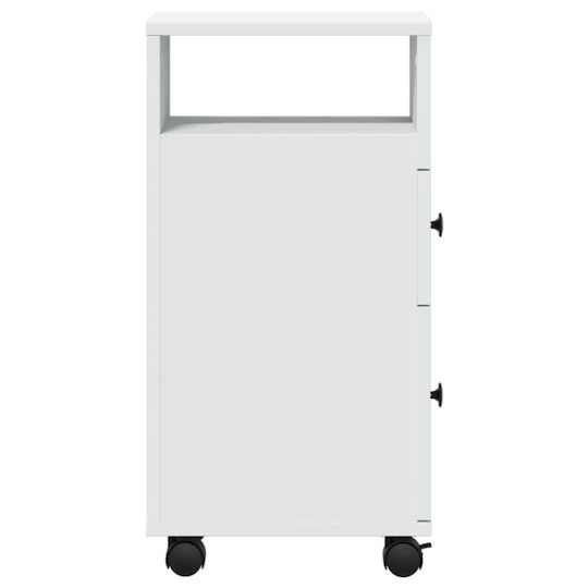 vidaXL Badezimmerschrank B23xT33xH65cm Weiß