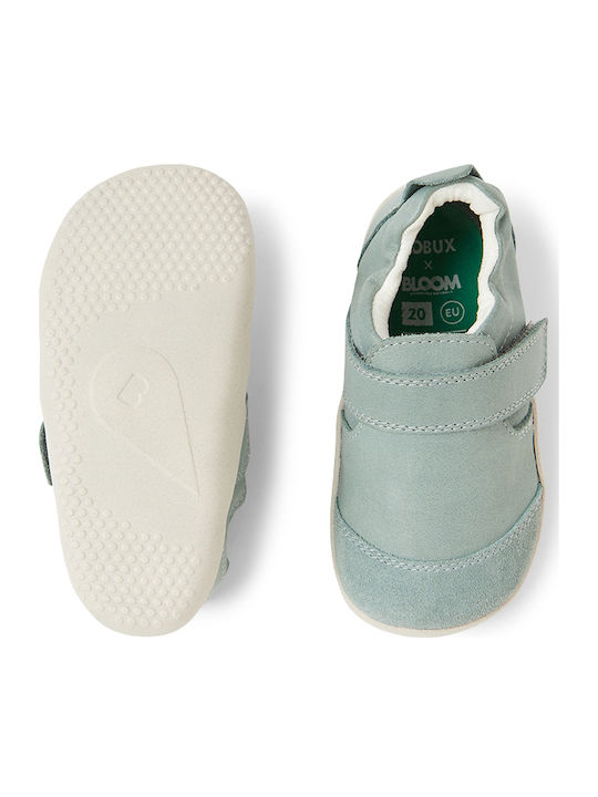 Kids Sneakers with Hoop & Loop Closure Green