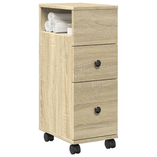 vidaXL Bathroom Cabinet L23xW33xH65cm Sonoma
