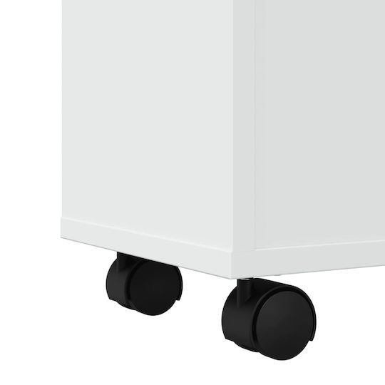 vidaXL Badezimmerschrank B23xT33xH65cm Weiß