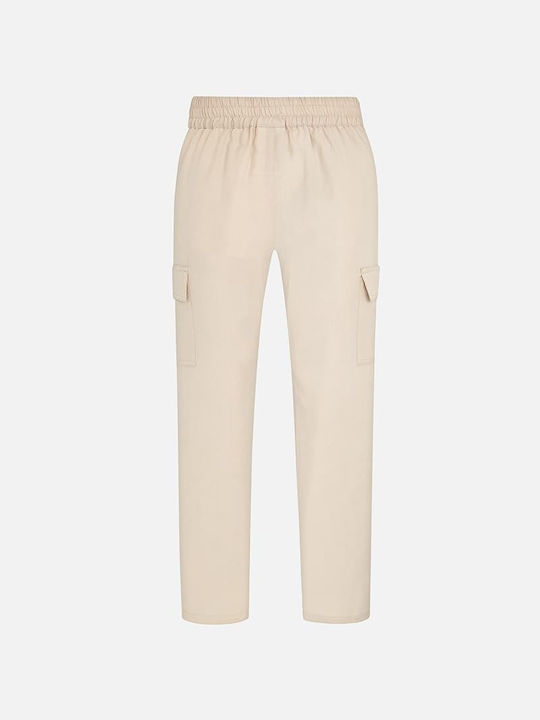 Mayoral Kids Trousers Beige