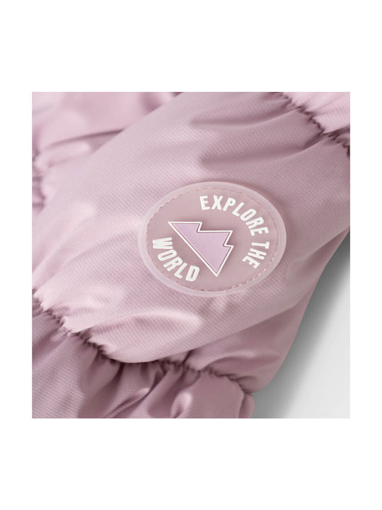 Kids' Casual Jacket with Hood Pink