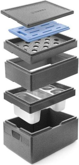 Kühlelement Einsatz Thermoboxen Thermoisolierbehälter Von 0 Bis 4°C GN1/2 Hendi 707777