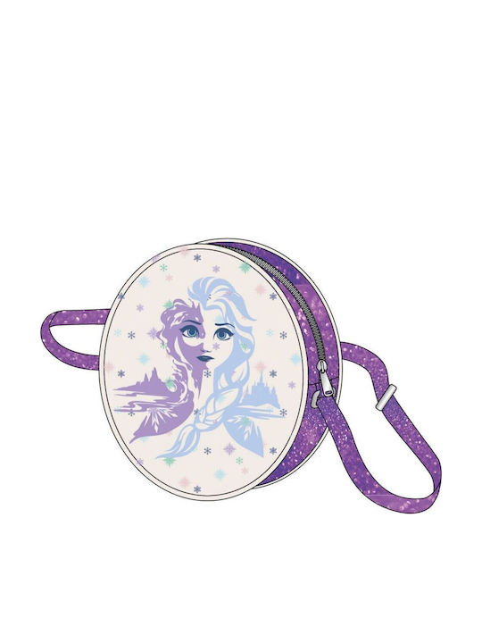 Frozen Kinder Tasche Umhängetasche Lila 15x15x4cm