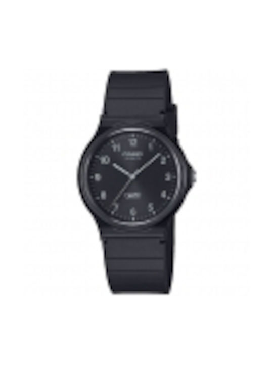 Casio Watch Battery with Black Rubber Strap